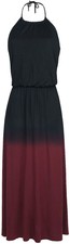 Black Premium by EMP Damen schwarz-rotes Kleid mit Farbverlauf