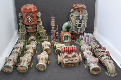 Kill team terrain bemalt - kill,
