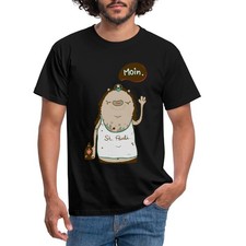 Moin St. Pauli Monster Männer T-Shirt