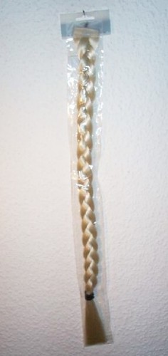 Flechtzopf hellblond haarzopf - flechtzopf,