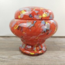 Tschechische Spatterglas Art