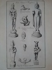 Idoli Ed Amulette Aus Bronze