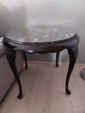 couchtisch im Chippendale-Stil mit Marmorplatte 50/60-Jahre