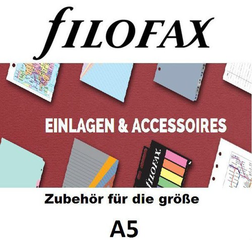 Filofax zubehör für größe - zubehÖr,