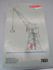 Märklin drehkran 7651 mit - märklin,