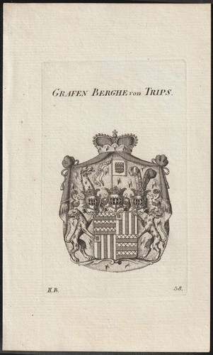 C1820 grafen berghe von trips - c1820,