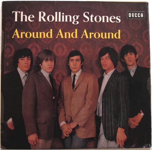 The rolling stones around - stones,