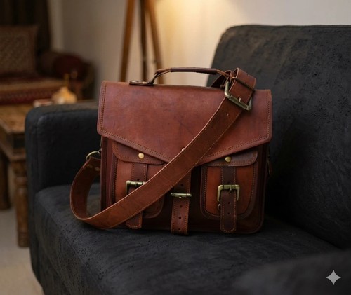 Braune vintage aktentasche - braune, vintage-aktentasche