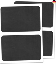 50 Stück - Tafelaufkleber zum Beschriften Groß, Tafeletiketten Tafelfolie E