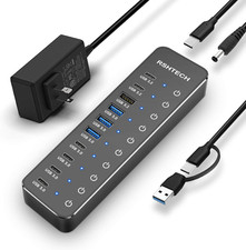 10 Ports Powered USB 3.2/USB C