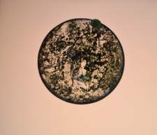 Moosachat kleine Scheibe  -