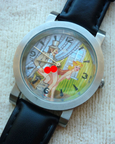 Armbanduhr erotik motiv - -,