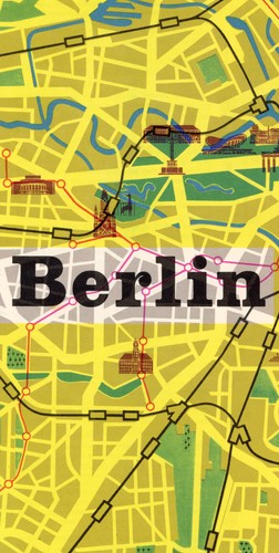 Berlin stadtplan faltplan - berlin,