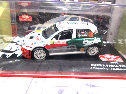 Skoda fabia wrc rallye monte - skoda,