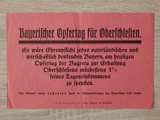 Altes flugblatt bayerischer - altes,
