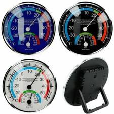 Thermometer Hygrometer Analog Luftfeuchtigkeit Raumklimakontrolle Innen Thermo