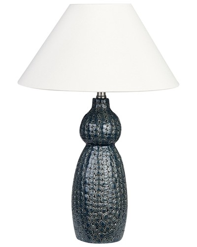 Tischlampe mit keramiksockel - tischlampe,