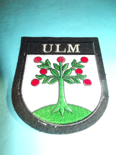 Aufnäher patch wappen ulm - aufnäher,