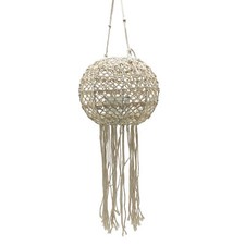 Makramee Windlicht ca. 25 x 20