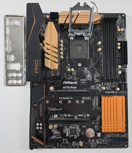 Mainboard asrock h170 pro4 atx - mainboard,