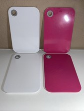 Rosti Mepal Schneidebretter,2xweiss(60960-3)+ 2xpink(60960-1)