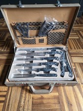 24-teiliger Messerkoffer Besteckset Messerset Küchenmesser Bd