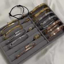 Love Armreif Edelstahl