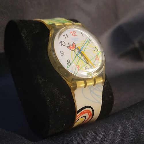 Swatch gribouillis vintage - vintage, uhr