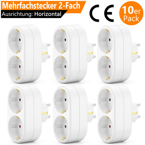 Doppelstecker - 10,