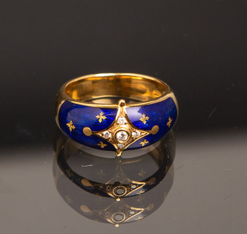 Seltener fabergé diamantring - seltener,