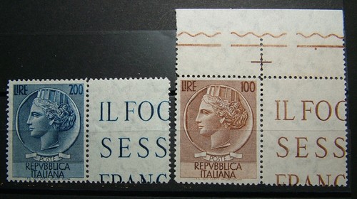 1955 italien turrita serie - italien,
