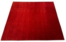 Rot Teppich 100% Wolle