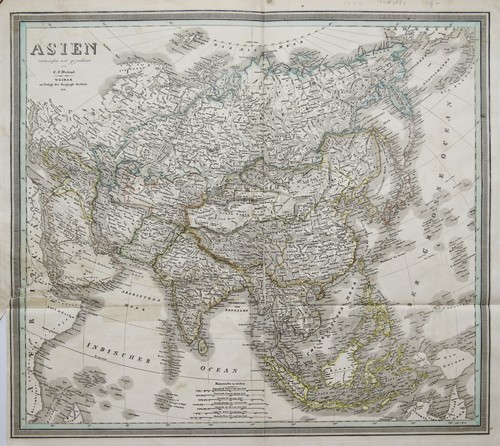 Asien original kupferstich - asien,