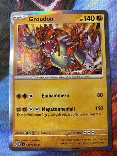 Asc groudon holo deutsch - asc,
