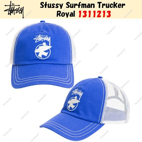Stussy surfman trucker royal - stussy,