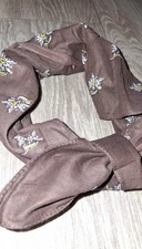 Neu Tuch Halstuch Oktoberfest  Trachten Trachtenmode Edelweiß Alpen Bayern 