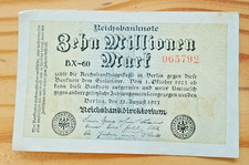 10000000 Mark Reichsbanknote