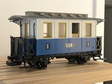 LGB 3012 Personenwagen blau 2. Klasse Spur G IIm Personenzug Stainz Zug  