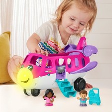 Barbie Traumflugzeug Spielset Fisher Price Little People Weihnachten Geschenkideen Kinder