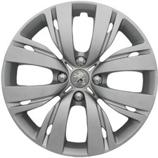 1x ORIGINAL Peugeot Radkappe Radblende 15 Zoll Chrom NIVEAU2 208 I 96738463VT