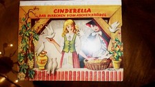 Cinderella pop up Buch 1960