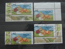 4 x Felix der Hase BRD Deutschland 2015 Mi-Nr. 3141 gestempelt