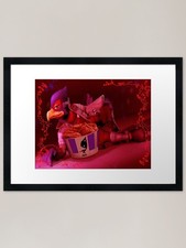 Falco Fried Chicken gerahmter