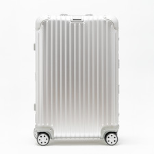 Rimowa Check In M pre LVMH Topas Multiwheel Silber Zahlenschloss Aufgabegepäck