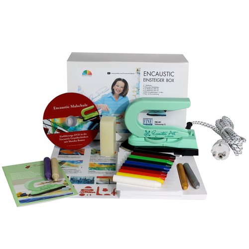 Encaustic einsteiger set - encaustic, einsteiger-set,