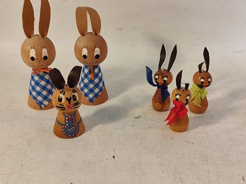 Ddr osterhase gruppe familie - osterhase,