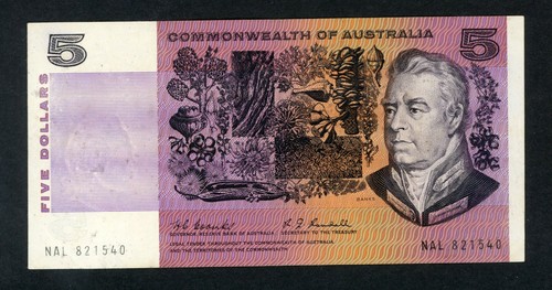 Australien dollars - 5, (1967)