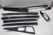 BMW F10 Dekorleisten Interieurleisten Zierleisten Holz  Rechtslenker schwarz