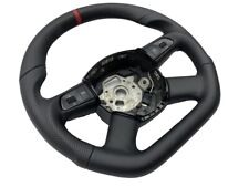 Tuning Lenkrad Lederlenkrad AUDi A6 C6 4F Multifunktion Schaltwippen ABGEFLACHT