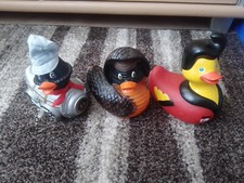 3 x Rubba Ducks - Conducktor, Ducksss, Duckee Love